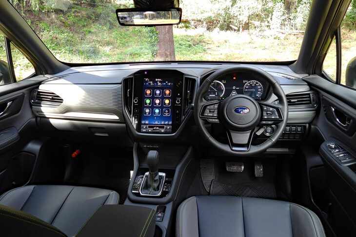 スバル・フォレスターX-BREAK S：HEV EX（インストゥルメントパネルまわり）