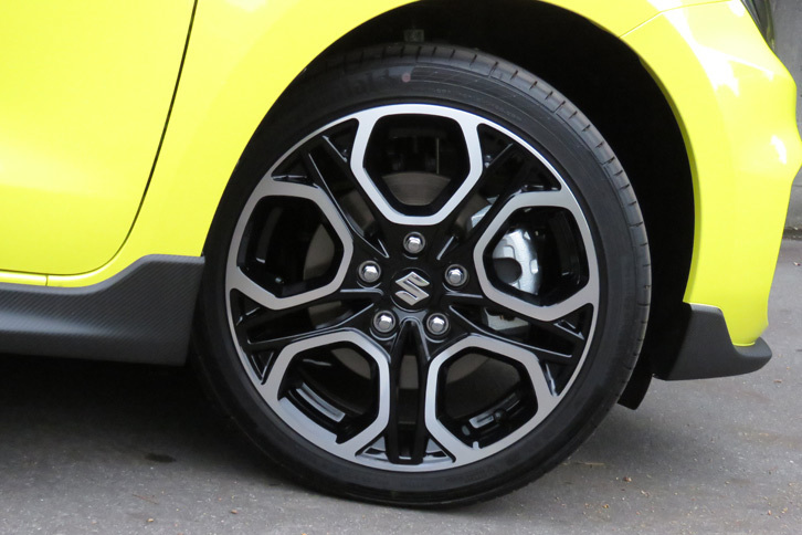 スズキ・スイフトスポーツ（ホイールとタイヤ）