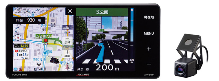 イクリプス「AVN-D8W」
	オープン価格（実勢価格9万円前後／税込）
