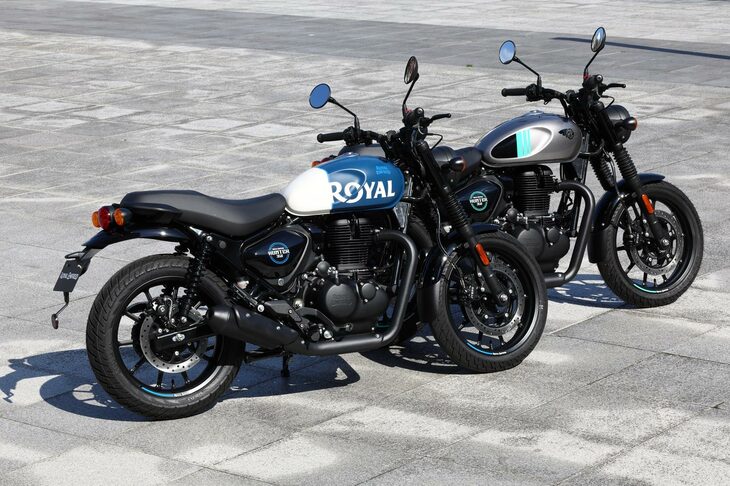 デザインは燃料タンクやシート、サイドカバーといったディテールも含めて、作為的なところのないすっきりとしたもの。カラーリングは全6種類で、純正アクセサリーには23種類の用品が用意される。