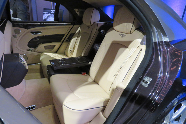 ベントレー・ミュルザンヌ スピード ホールマークシリーズbyマリナー（リアシート）