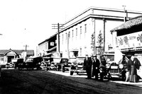 1920年代の愛知県・挙母町の様子。挙母町は1951年に挙母市となり、1958年に豊田市に改称される。今日におけるトヨタの城下町でさえ、戦前は街を行くクルマのほとんどが輸入車か、ノックダウン生産車だった。（写真：豊田市）