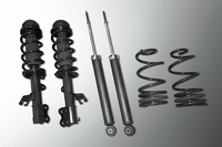 「ノートNISMO S」の専用サスペンション。