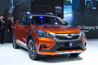 BYDの小型SUV「宋」。