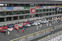 最大の見せ場となったルマン式スタート・セレモニー。