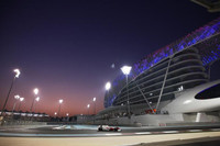 最終戦の舞台となったヤス・マリーナ・サーキット。中東産油国の威厳に満ちた、ウルトラモダンな新世代コースだ。（写真＝Toyota）