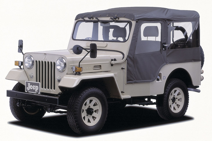 1998年に販売された、「三菱ジープ」の「最終生産記念車」。
