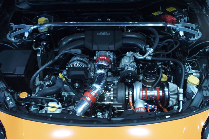 TOM’S GR86ターボ（エンジン）