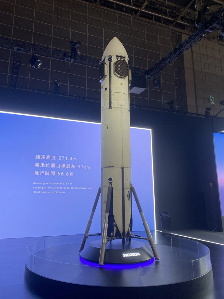 種子島にH2 Aロケットの打ち上げを4回も見に行ったほど私はロケットが好き。今回のJMSで「ホンダ・サステナブルロケット」は、必見の展示物である。