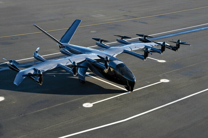 ステランティスグループが提携・支援している米アーチャー製eVTOL「ミッドナイト」。（photo：Archer）