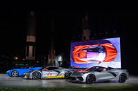 ケネディ宇宙センターでの発表会の様子。