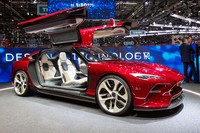 ジュネーブショー2019の会場から（イタルデザイン）