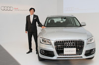 アウディ、「A8」「Q5」のハイブリッド車を発表
