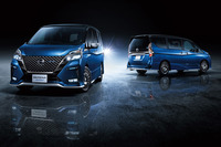 「日産セレナ」のマイナーチェンジに合わせ「AUTECH」も改良　専用ブルーに輝くシグネチャーLEDを採用