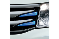 「ワゴンR FZ」のLEDイルミネーションランプ。