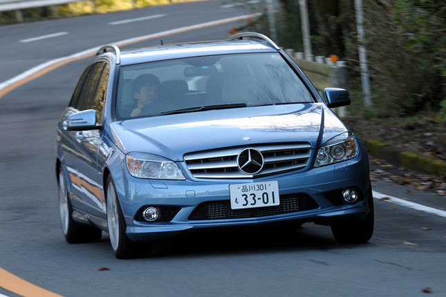 【スペック】C250 CGI ブルーエフィシェンシー ステーションワゴン アバンギャルド：全長×全幅×全高＝4615×1770×1440mm／ホイールベース＝2760mm／車重＝1620kg／駆動方式＝FR／1.8リッター直4DOHC16バルブターボ（204ps/5500rpm、31.6kgm/2000〜4300rpm）／価格＝587万円（テスト車＝657万9000円／AMGスポーツパッケージ＝60万円／パークトロニック＝8万4000円／ETC＝2万5000円）
