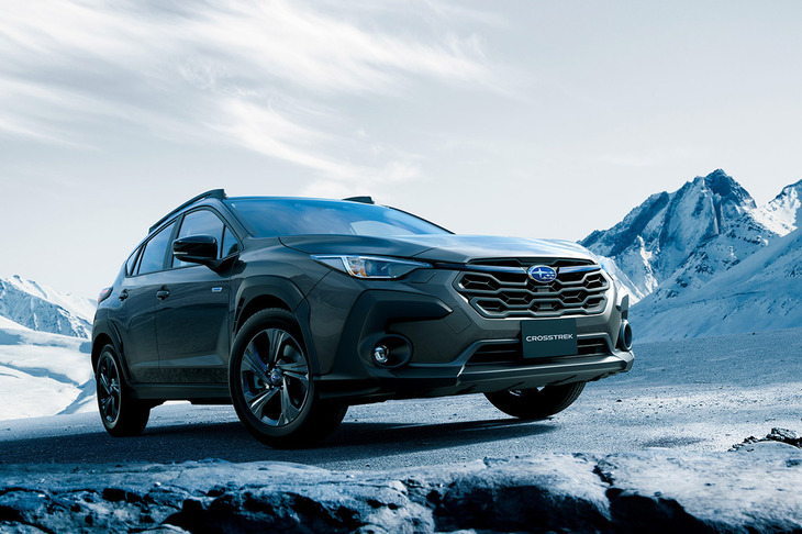「インプレッサ」をベースに開発されたクロスオーバー「スバルXV」の最新モデルは、グローバルで車名を「クロストレック」に統一。最新のインプレッサに先がけ、2022年12月に発売された。