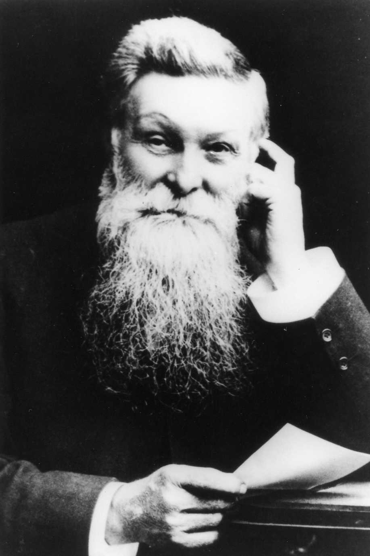 1888年に空気入りタイヤの特許を取得したジョン・ボイド・ダンロップ。今日に続くタイヤメーカー、ダンロップの創業者である。