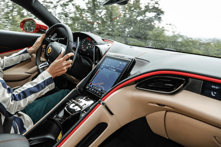 「フェラーリ・ローマ」。　2020年9月撮影。（photo：Ferrari）