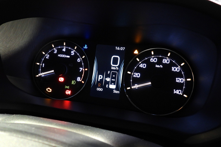 ダイハツ・ムーヴRS（メーターパネル）