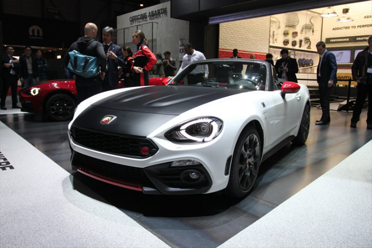 アバルト124スパイダー