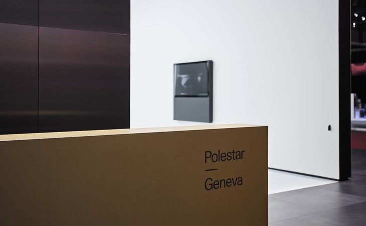 ポールスターのブース入口。