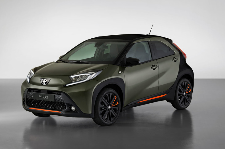 クロスオーバー仕立てに生まれ変わり、車名に“クロス”が付いた「トヨタ・アイゴ クロス」。欧州では間もなく発売予定。