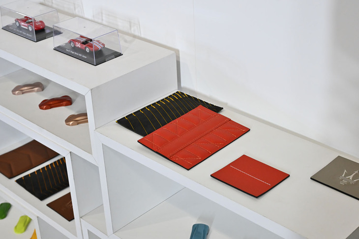 独自のカスタイマイズプログラム「フォーリセリエ」の素材見本。