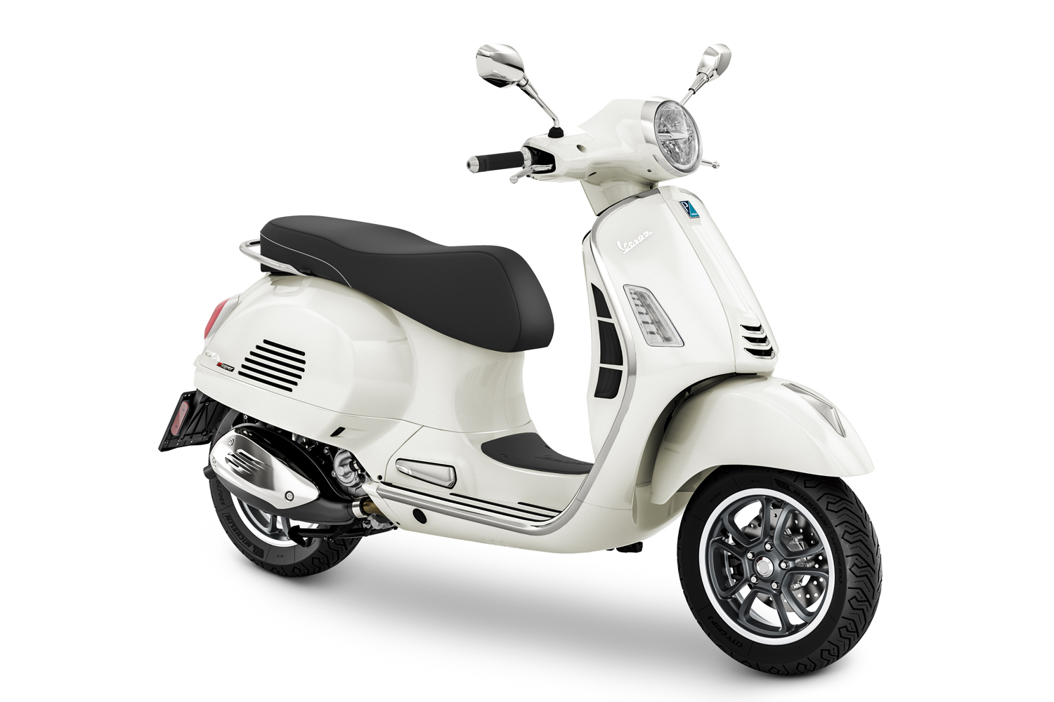 美品NOSベスパ【 vespa 150GSタイプ・スタンドブーツ】メッキ