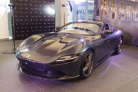 フェラーリの新型FRクーペ「ローマ」日本デビュー　最高出力620PSのV8エンジンを搭載