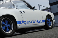 タイヤはフロントが175幅でリアが215幅。製品版のポルシェ車では初めて前後で幅の異なるタイヤを履いていた。