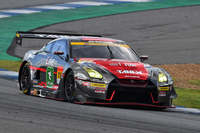 GT300クラスを制したNo.11 GAINER TANAX GT-R。チャーン・インターナショナル・サーキットにおける、GT-Rの強さを印象づけた。