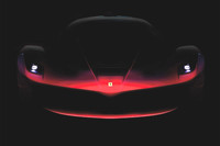 フェラーリが自社のウェブサイトで公開した「F150」のファーストショット。