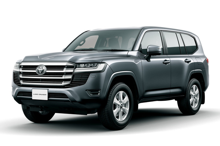 納車待ちの長い列ができているという新型「トヨタ・ランドクルーザー」。
