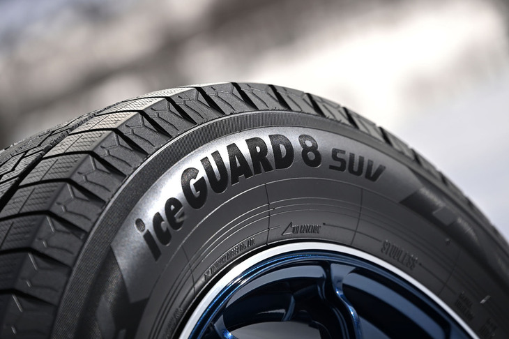 「ヨコハマ・アイスガード8 SUV」は、175/80R16から275/45R20までの全28種類をラインナップ。2027年にはさらなるサイズ拡大を予定している。