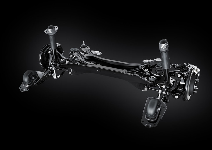 レクサスES（リアサスペンション）