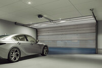 高さ2.5mの開口部ならば、全開状態までわずか約14秒というスピード開閉。