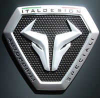 「アウトモビリ・スペチャーリ」のロゴ。本拠地トリノのシンボルである雄牛（トーロ）を取り込んだ。