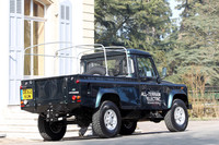 7台作られた「EVディフェンダー」には、このようなタイプもある。