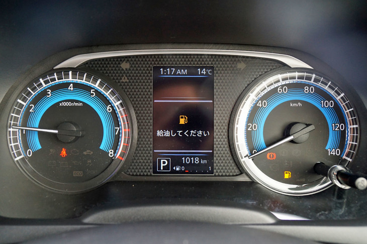 日産デイズX（メーターパネル）