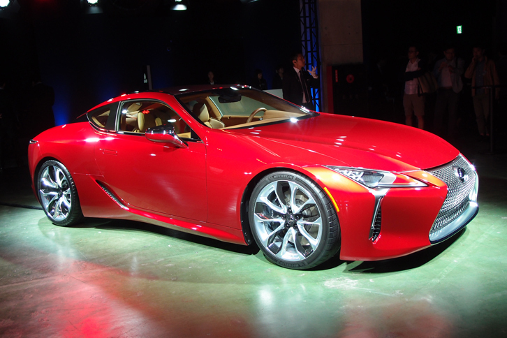 レクサスLC500プロトタイプ