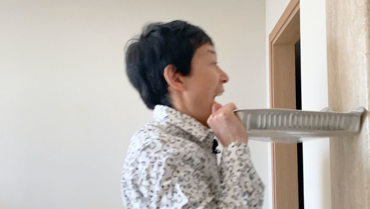 動画のキャプチャー画像。「ウルトラフォルツァ」と他社製品で“クラッシュテスト”を実施してみた。