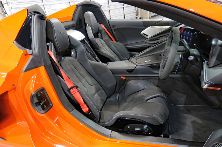 シボレー・コルベット  コンバーチブル 日本仕様プロトタイプ（シート）