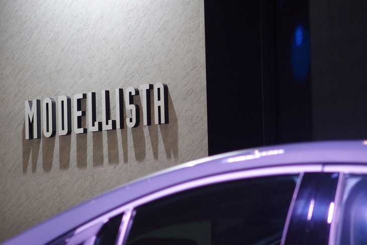 モデリスタのブースの様子。