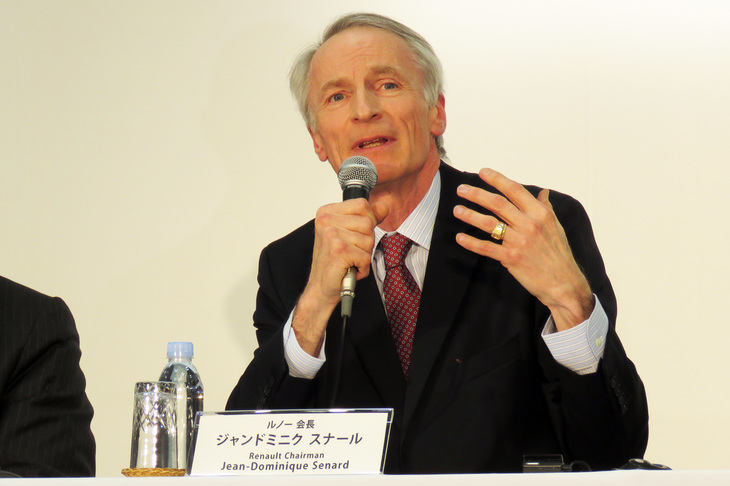 アライアンス オペレーティング ボードの議長となるルノーのスナール会長。日産では臨時株主総会での承認を経て、取締役および取締役会副議長に就任する予定だ。