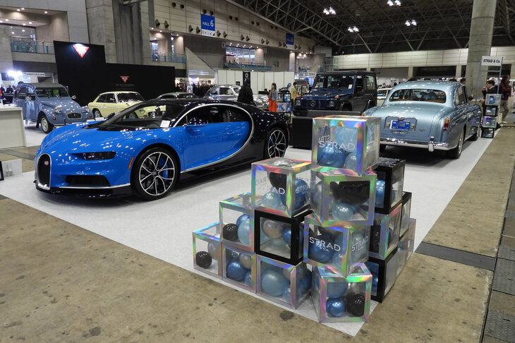 STRAD＆Co.の出展ブースの様子。