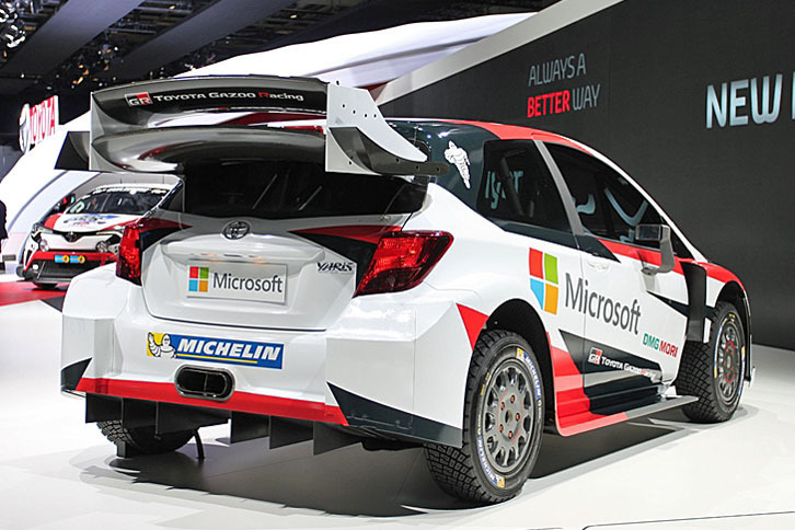 トヨタ・ヤリスWRCテストカー（エクステリア）