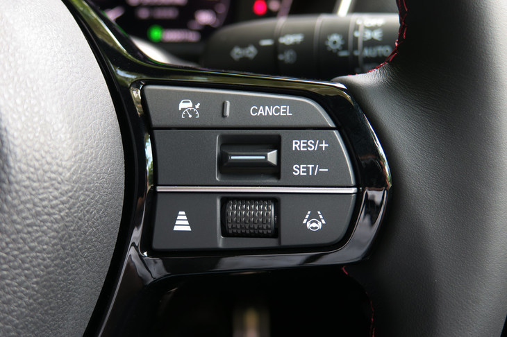 ホンダ・シビックEX（ステアリングスイッチ）