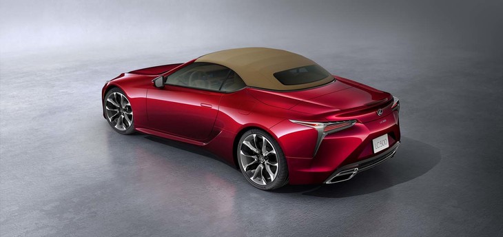 レクサスLC500 コンバーチブルモデル