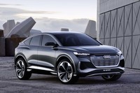 2021年に生産開始　アウディの電動クーペSUV「Q4スポーツバックe-tronコンセプト」登場